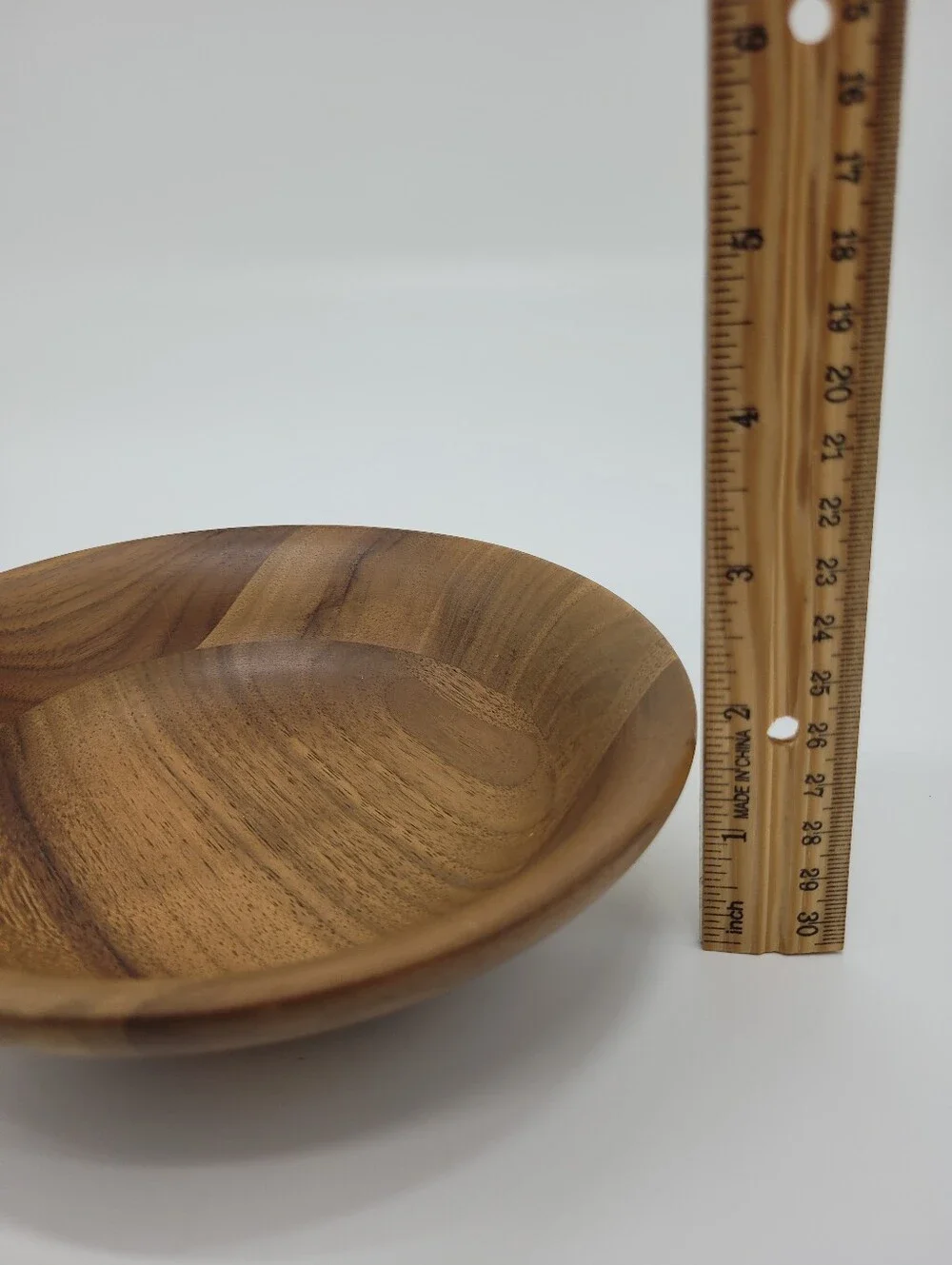 Fitzhugh Wood Bowl Solid American Walnut 7